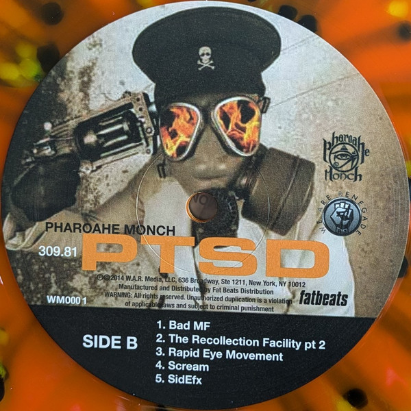 Pharoahe Monch - P.T.S.D. (Post Traumatic Stress Disorder) | W.A.R. Media (WM0001) - 4 Pharoahe Monch - P.T.S.D. (Post Traumatic Stress Disorder) | W.A.R. Media (WM0001) - 4