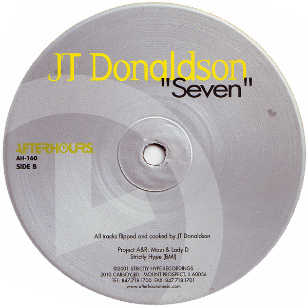 J.T. Donaldson - Seven | Afterhours (AH-160) - main