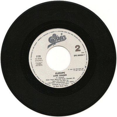 Europe - Carrie | Epic (EPC 650354 7) - 4
