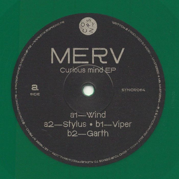 Merv - Curious Mind EP | Syncrophone Recordings (SYNCRO64)