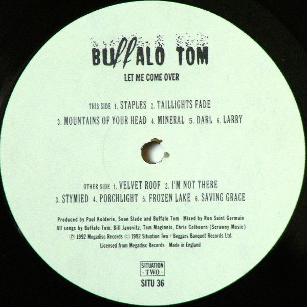 Buffalo Tom - Let Me Come Over | Situation Two (SITU 36) - 4 Buffalo Tom - Let Me Come Over | Situation Two (SITU 36) - 4