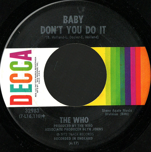 The Who - Join Together | Decca (32983) - 2