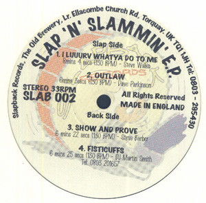 Various - Slap 'N' Slammin' E.P. | Slapback Records (SLAB 002) - main Various - Slap 'N' Slammin' E.P. | Slapback Records (SLAB 002) - main