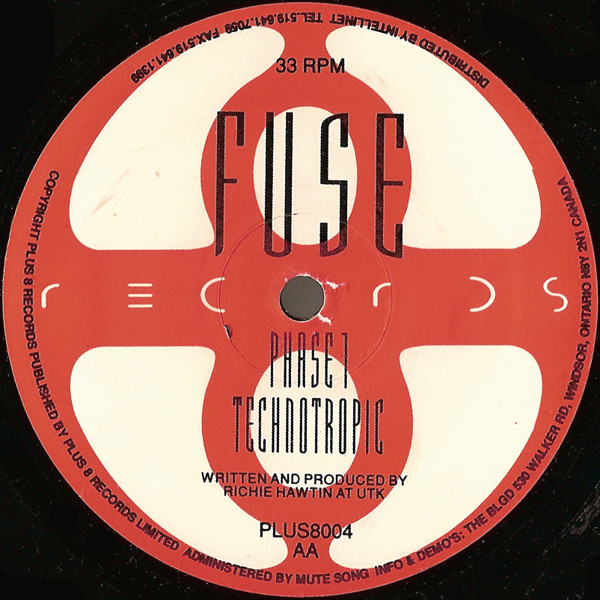 F.U.S.E. - Approach & Identify | Plus 8 Records (PLUS8004) - 2