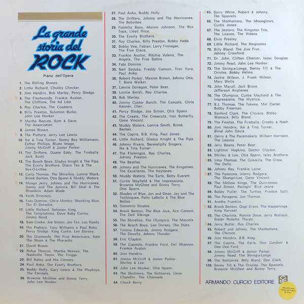 Various - Mungo Jerry / Johnny & The Hurricanes / Danny & The Juniors / Adam Wade / Bill Deal & The Rondells | Curcio (GSR - 14) - 2