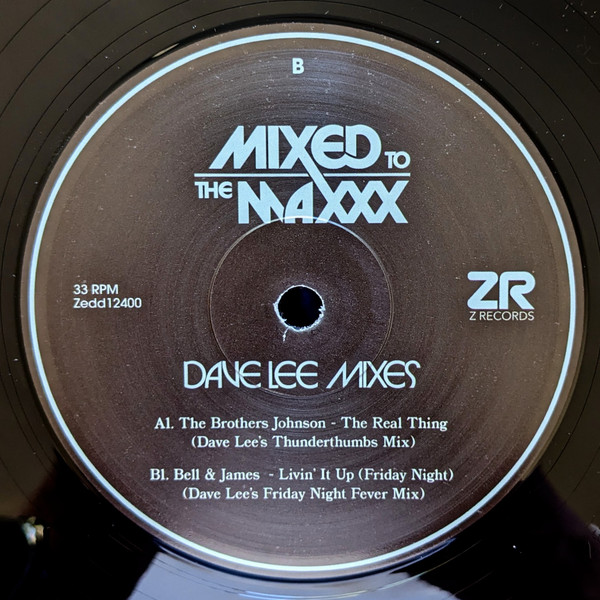 Dave Lee & John Morales - Mixed To The Maxxx | Z Records (Zedd12400) - 3