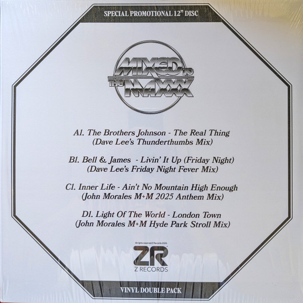 Dave Lee & John Morales - Mixed To The Maxxx | Z Records (Zedd12400) - 2