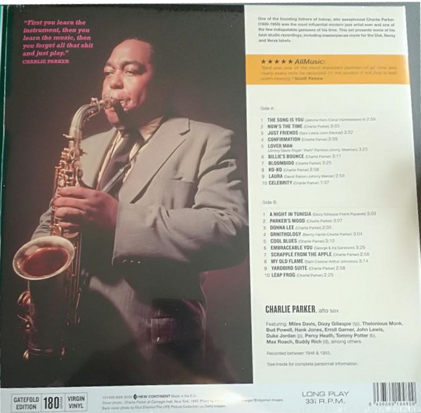 Charlie Parker - The Hits | New Continent (101025) - 3 Charlie Parker - The Hits | New Continent (101025) - 3
