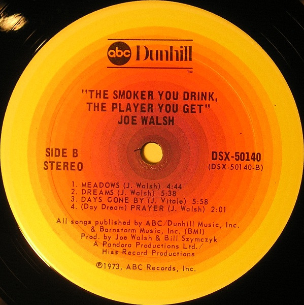The Smoker You Drink, The Player You Get