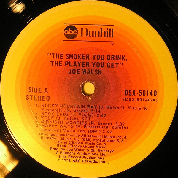 The Smoker You Drink, The Player You Get