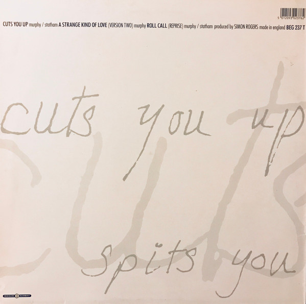 Peter Murphy - Cuts You Up | Beggars Banquet (BEG 237T) - 2