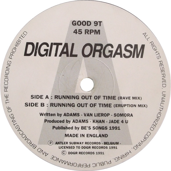 Digital Orgasm - Running Out Of Time | Dead Dead Good (GOOD 9T) - 3