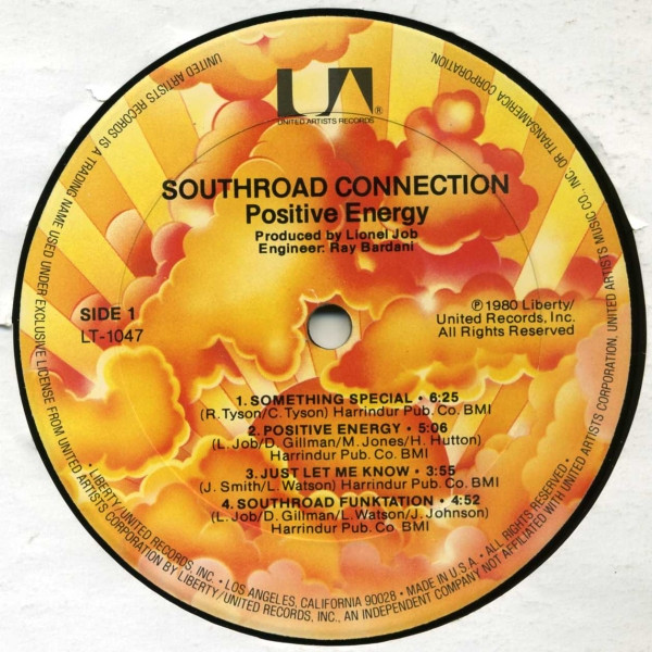 Southroad Connection - Positive Energy | United Artists Records (LT-1047) - 3 Southroad Connection - Positive Energy | United Artists Records (LT-1047) - 3