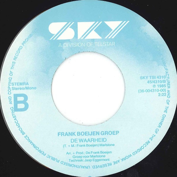 Frank Boeijen Groep - Kronenburg Park (Ga Die Wereld Uit) | Sky (TSI-4310) - 4