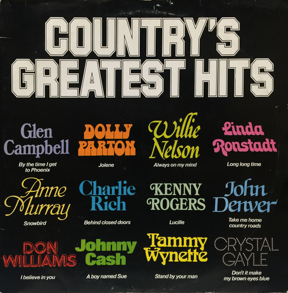 Various - Country's Greatest Hits | Atlantic Gap (CGH1) - main