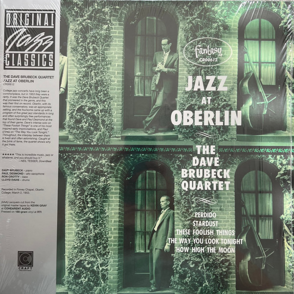The Dave Brubeck Quartet - Jazz At Oberlin | Craft Recordings (CR00612) - main