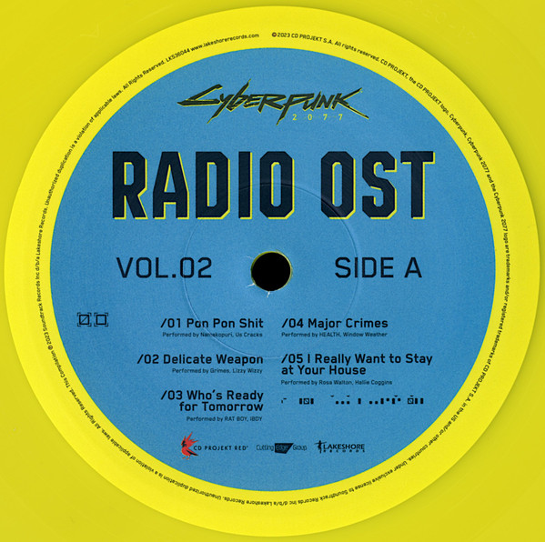 Various - Cyberpunk 2077 Radio OST Vol. 2 | Lakeshore Records (LKS36044) - 3