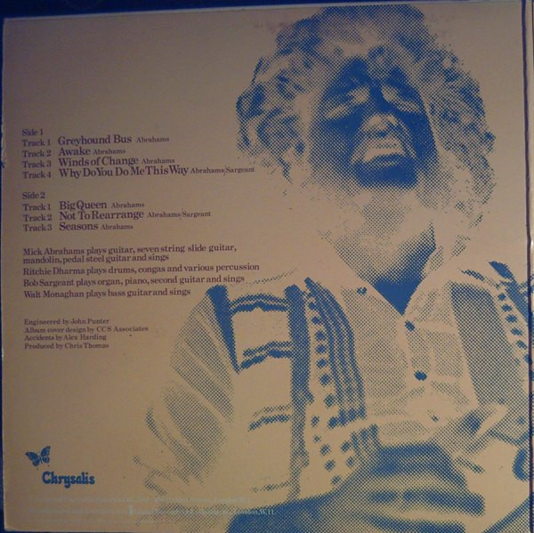 Mick Abrahams - Mick Abrahams | Chrysalis (ILPS 9147) - 2