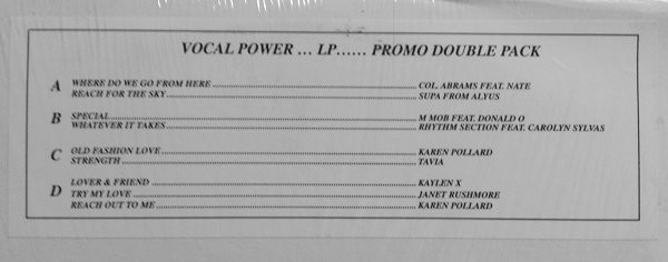 Various - Vocal Power | Downtown 161 (DT 1635) - 2