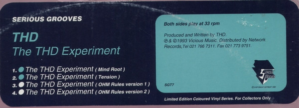 T.H.D. - The THD Experiment | Serious Grooves (SGT 7) - 3 T.H.D. - The THD Experiment | Serious Grooves (SGT 7) - 3