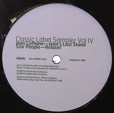 Various - Classic Label Sampler Vol IV | Classic (CMC84) - 2 Various - Classic Label Sampler Vol IV | Classic (CMC84) - 2