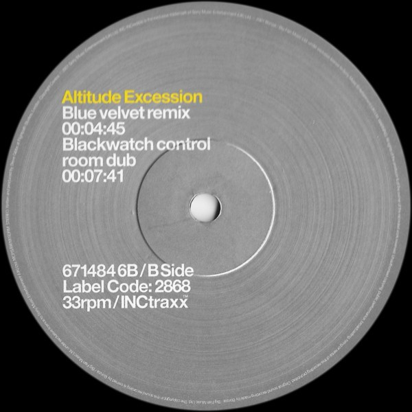 Altitude - Excession | INCtraxx (671484 6) - 4