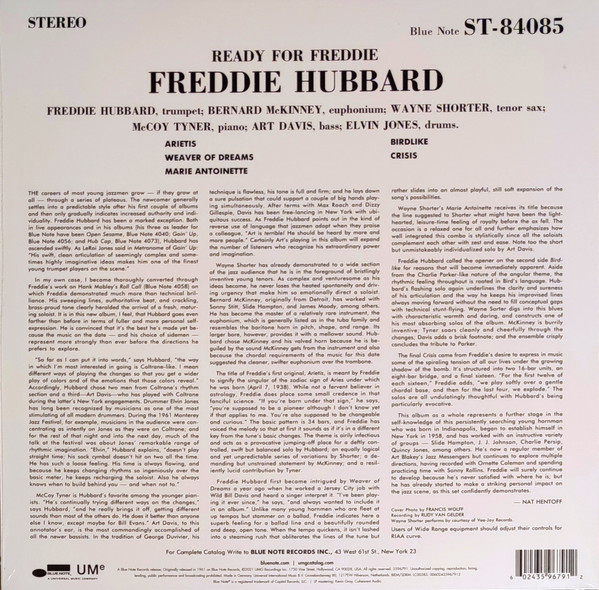 Freddie Hubbard - Ready For Freddie | Blue Note (3596791)