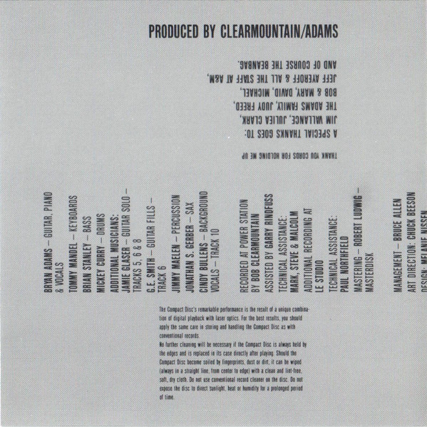 Bryan Adams - You Want It, You Got It | A&M Records (CD 69955) - 4