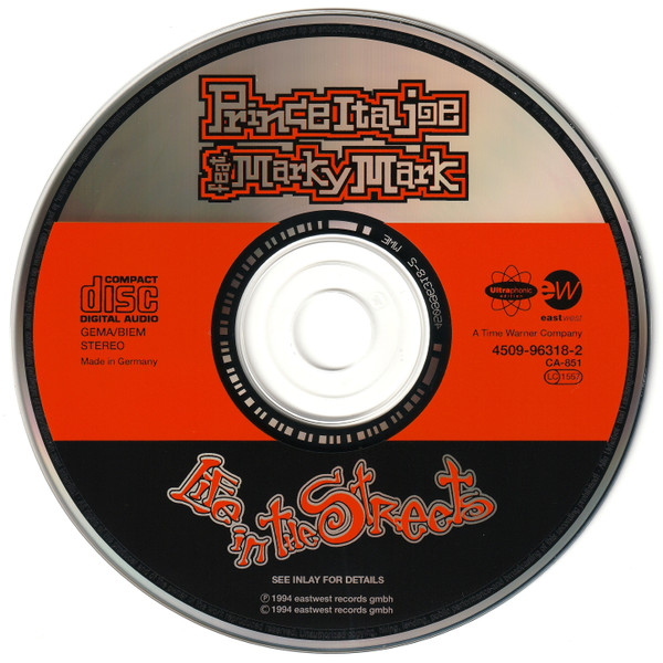 Prince Ital Joe Feat. Marky Mark - Life In The Streets | Ultraphonic (4509-96318-2) - 3