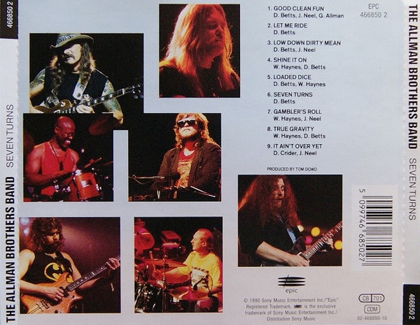 The Allman Brothers Band - Seven Turns | Epic (466850 2) - 2