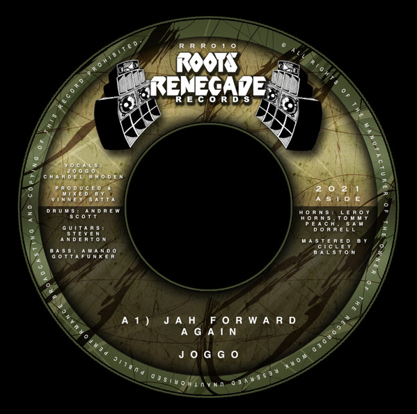 Joggo - Jah Forward Again | Roots Renegade Records (RRR010) - main