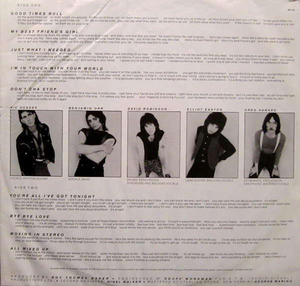 The Cars - The Cars | Elektra (6E 135) - 4