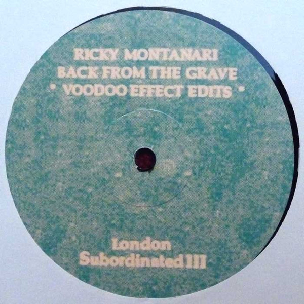 Ricky Montanari - Back From The Grave EP | 320KB Music (RM01) - main