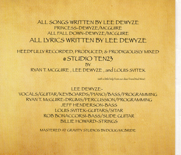 Lee Dewyze - Slumberland | WuLi Records (WR-502) - 4