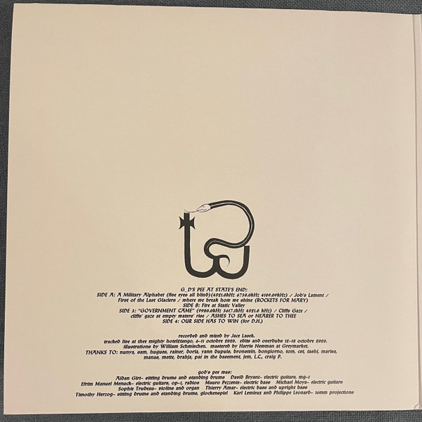 Godspeed You Black Emperor! - G_d's Pee At State's End! (LP + 10") | Constellation (CST156) - 2