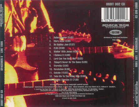 Spacemen 3 - Live In Europe 1989 | Space Age Recordings (ORBIT 002 CD) - 2
