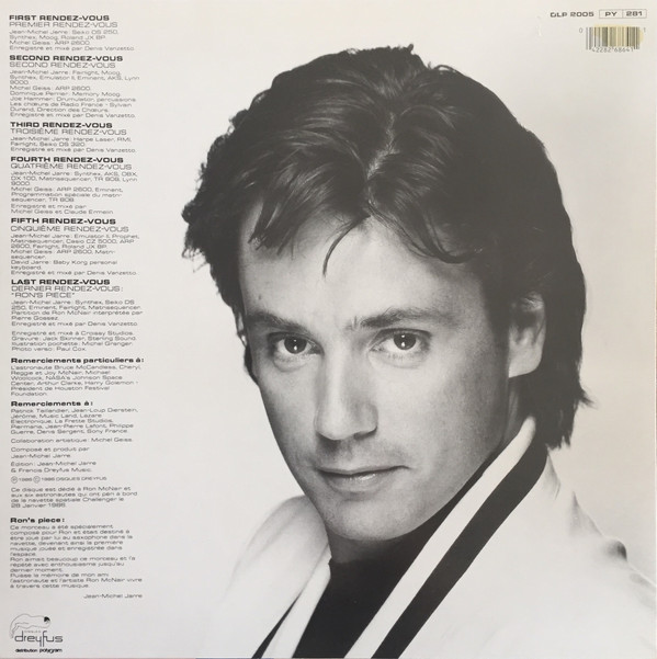 Jean-Michel Jarre - Rendez-Vous | Disques Dreyfus (DLP 2005) - 2