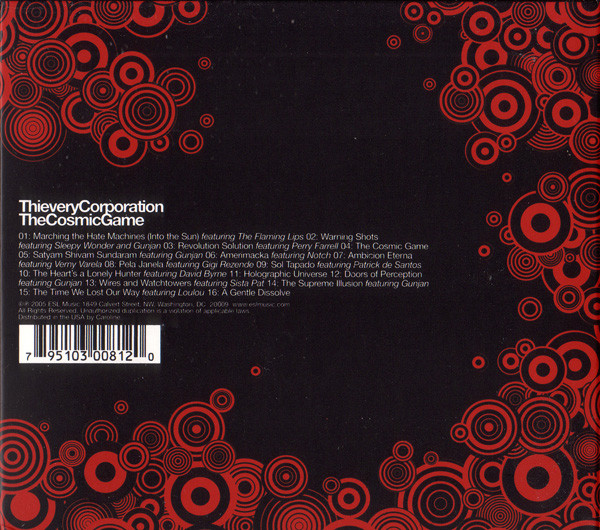 Thievery Corporation - The Cosmic Game | Eighteenth Street Lounge Music (ESL 081) - 2