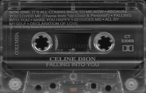 Céline Dion - Falling Into You [Cassette] | Columbia (CT 33068) - 3