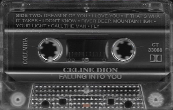 Céline Dion - Falling Into You [Cassette] | Columbia (CT 33068) - 4
