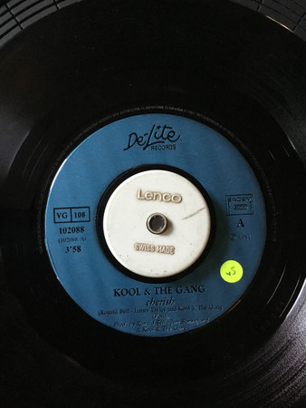 Kool & The Gang - Cherish | De-Lite Records (102088) - 4 Kool & The Gang - Cherish | De-Lite Records (102088) - 4