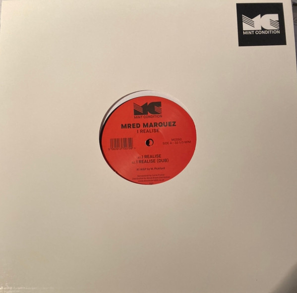Mred Marques - I Realise | Mint Condition (MC050) - 3 Mred Marques - I Realise | Mint Condition (MC050) - 3