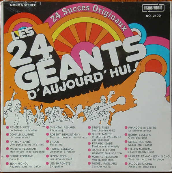 Various - 24 Succès Originaux -24 Géants d'aujourd'hui | Trans-World (TWF 2400) - main Various - 24 Succès Originaux -24 Géants d'aujourd'hui | Trans-World (TWF 2400) - main