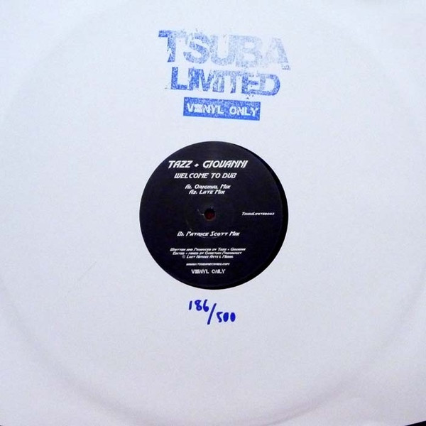 Tazz + Giovanni Randisi - Welcome To Dub | Tsuba Records (TsubaLimited003) - 2