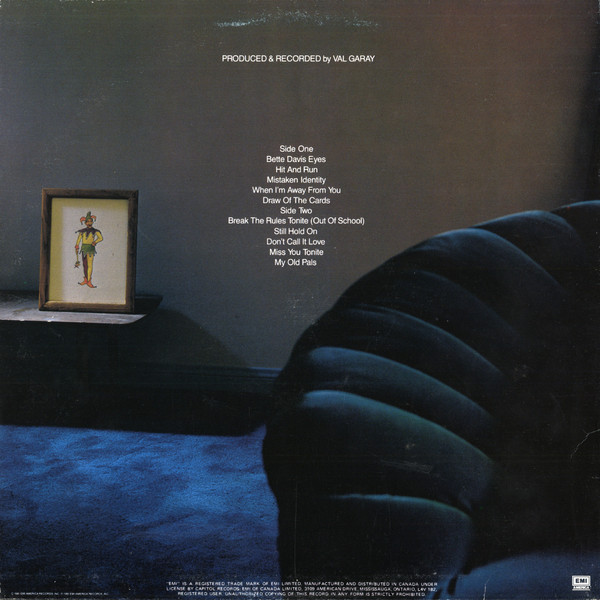 Kim Carnes - Mistaken Identity [Vinyl] | EMI America (SO-17052) - 2