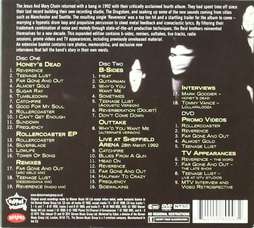 The Jesus And Mary Chain - Honey's Dead | Edsel Records (EDSG 8009) - 3 The Jesus And Mary Chain - Honey's Dead | Edsel Records (EDSG 8009) - 3
