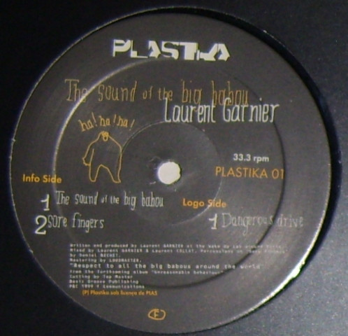 Laurent Garnier - The Sound Of The Big Babou | Plastika (PLASTIKA 01) - main
