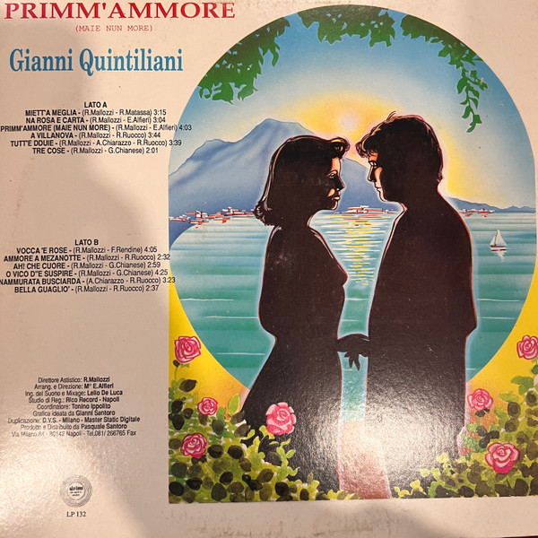 Gianni Quintiliani - Primmm'Ammore | Drim General Music (LP 132) - 2 Gianni Quintiliani - Primmm'Ammore | Drim General Music (LP 132) - 2