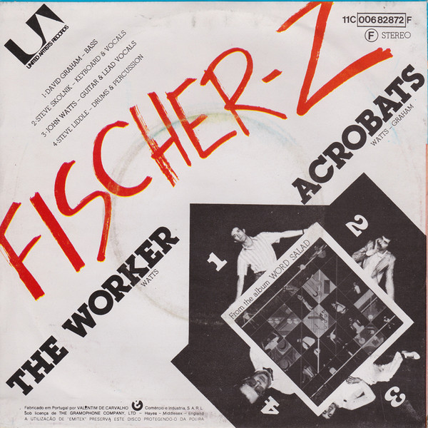 Fischer-Z - The Worker | United Artists Records (11C 006-82872 F)