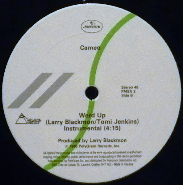 Cameo - Word Up | Mercury (PMSX 2) - 2 Cameo - Word Up | Mercury (PMSX 2) - 2